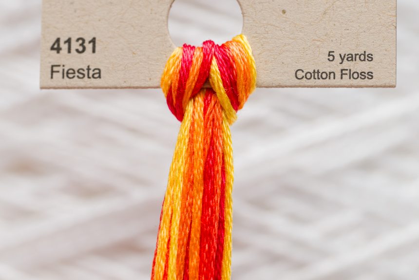 Weeks – Fiesta 5 yards 6 strand skein 4131