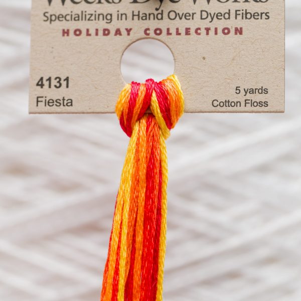 Weeks - Fiesta 5 yards 6 strand skein 4131