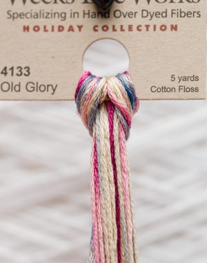 Weeks - Old Glory 5 yards 6 strand skein 4133