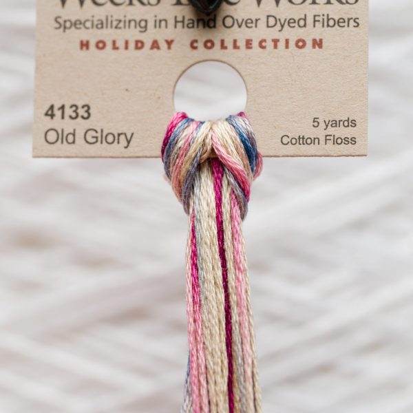 Weeks - Old Glory 5 yards 6 strand skein 4133