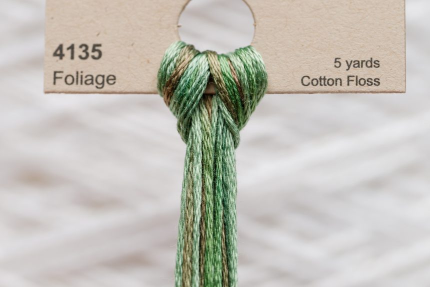 Weeks – Foliage 5 yards 6 strand skein 4135