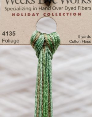 Weeks - Foliage 5 yards 6 strand skein 4135