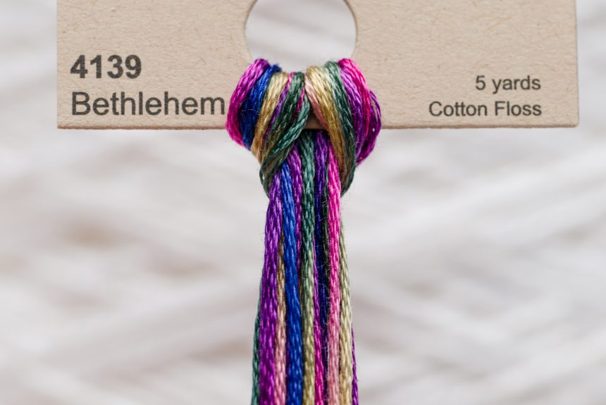 Weeks – Bethlehem 5 yards 6 strand skein 4139