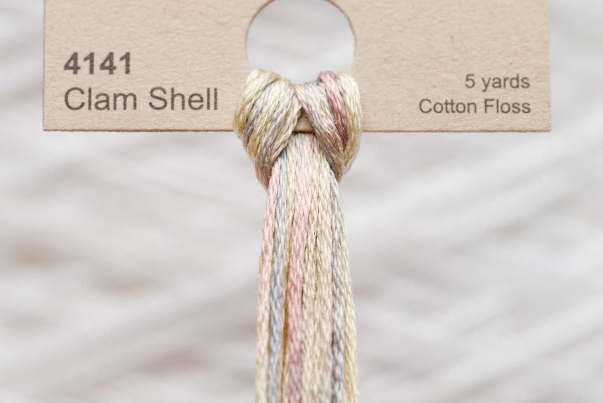 Weeks – Clam Shell 5 yards 6 strand skein 4141