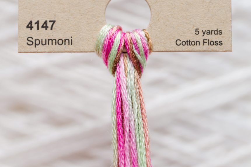 Weeks – Spumoni 5 yards 6 strand skein 4147