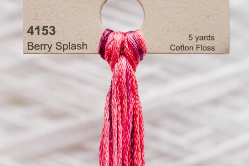 Weeks – Berry Splash 5 yards 6 strand skein 4153