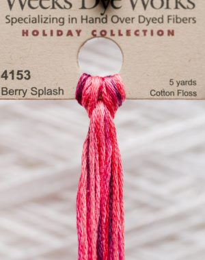 Weeks - Berry Splash 5 yards 6 strand skein 4153