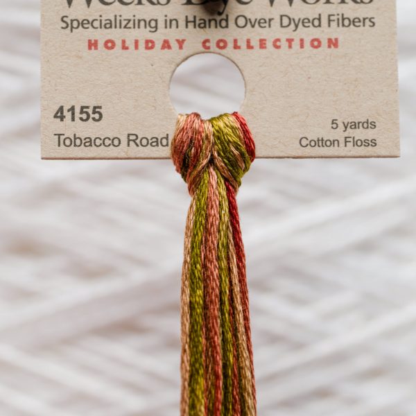 Weeks - Tobacco Road 5 yards 6 strand skein 4155