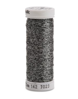 Sulky Metallic 30wt 150m – 7023 Black/Silver