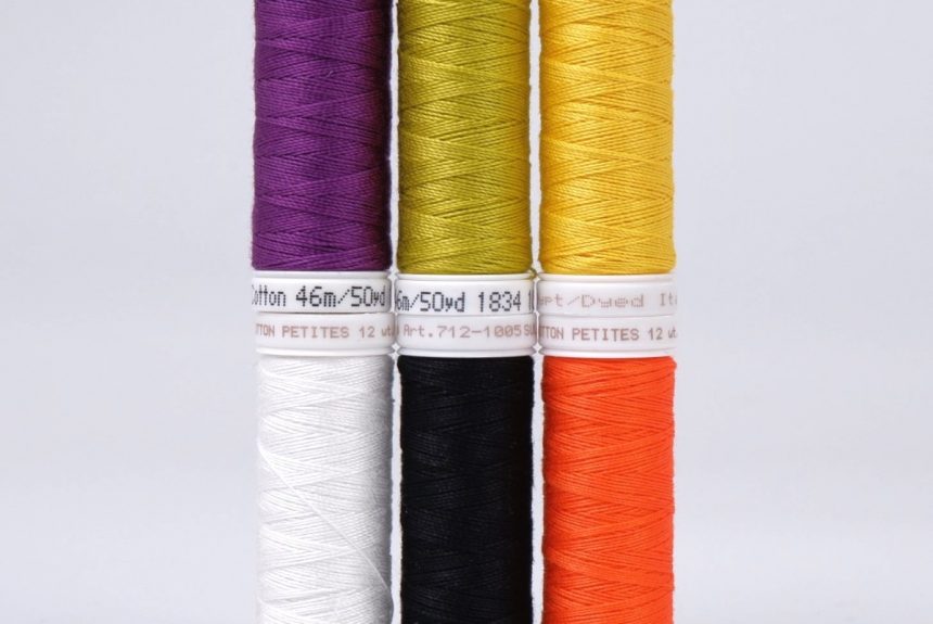 Sulky Cotton Petites 12wt Thread Set – Halloween  (6x46m Snap Spools)