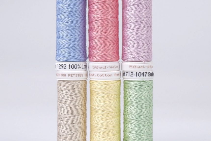 Sulky Cotton Petites 12wt Thread Set – Spring (6x46m Snap Spools)