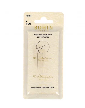 Bohin Ball-Tip Needle Size 24