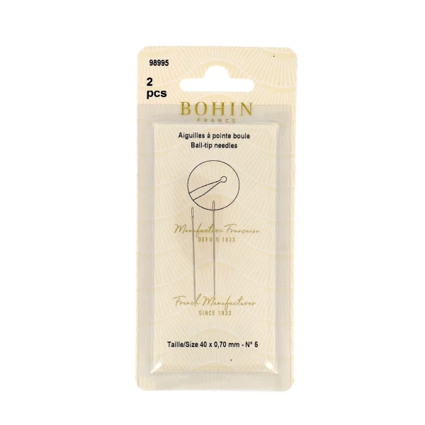 Bohin Ball-Tip Needle Size 24