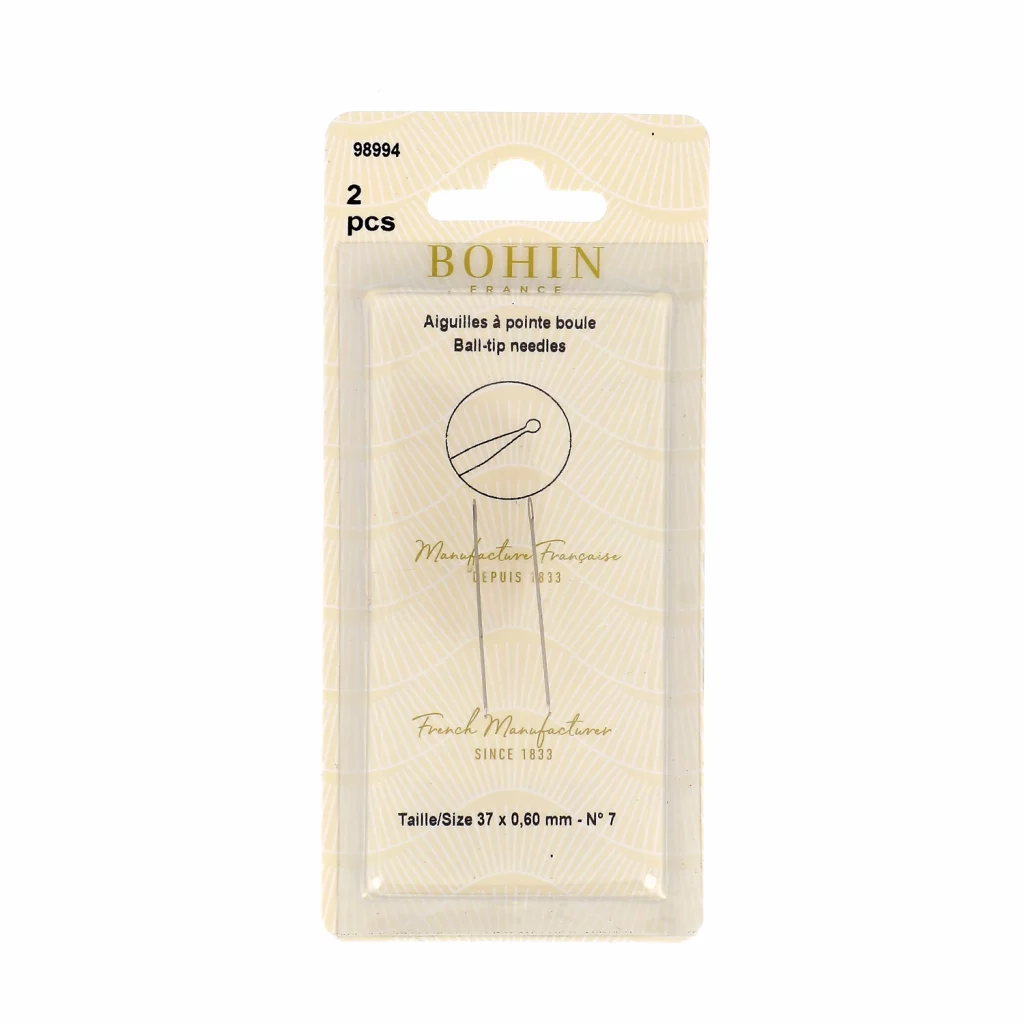 Bohin Ball-Tip Needle Size 26