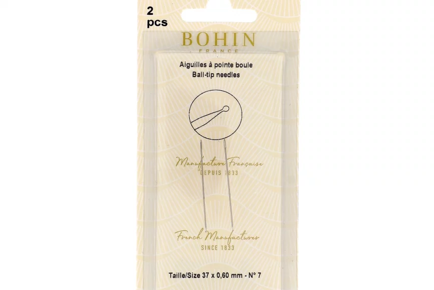 Bohin Ball-Tip Needle Size 26