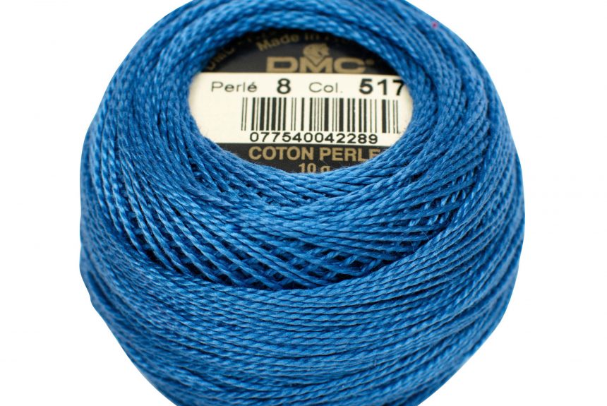 DMC Coton Perle: Size 8 (80m) – 517