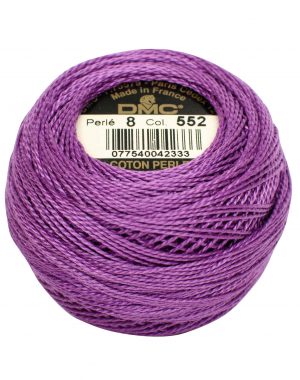 DMC Coton Perle: Size 8 (80m) - 552