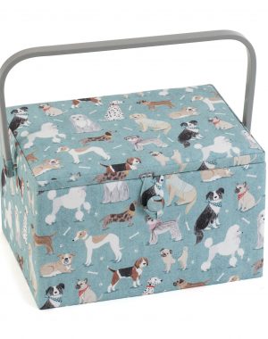 Sewing Box: Dogs - Large