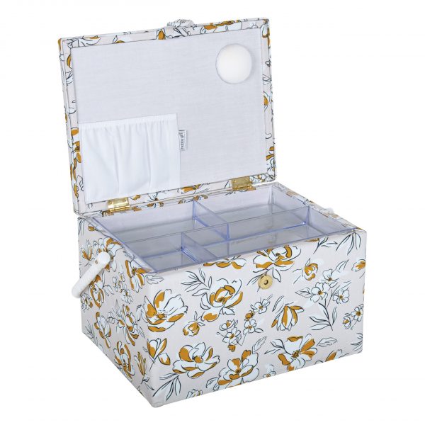 Sewing Box: Spring Flowers - Large - Image 2