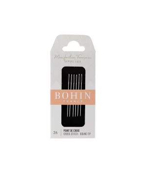Bohin Tapestry needles round tip Size 26