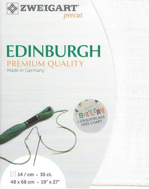 Zweigart 36 Count Edinburgh Linen Antique White