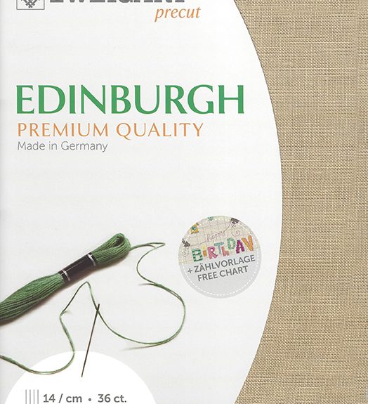 Zweigart 36 Count Edinburgh Linen Mid Beige