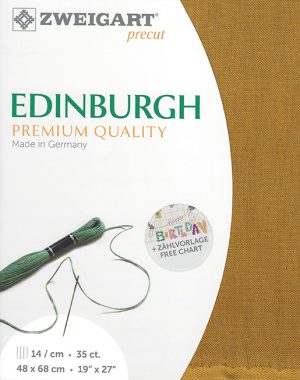 Zweigart 36 Count Edinburgh Linen Sahara