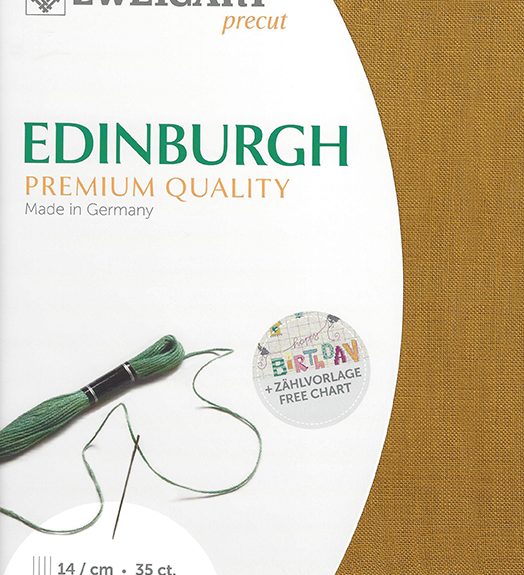 Zweigart 36 Count Edinburgh Linen Sahara