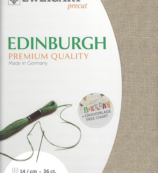 Zweigart 36 Count Edinburgh Linen Natural