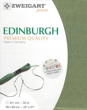 Zweigart 36 Count Edinburgh Linen Agave