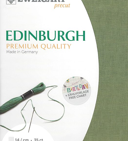 Zweigart 36 Count Edinburgh Linen Agave