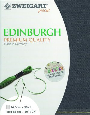 Zweigart 36 Count Edinburgh Linen Magical Grey