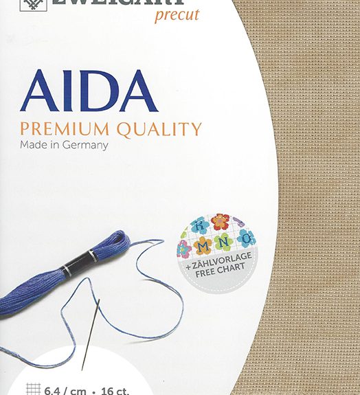 Zweigart 16 Count Aida Country Mocha