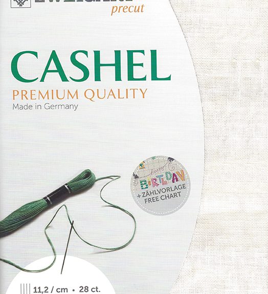 Zweigart Cashel 28 Count Linen Light Beige