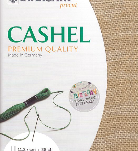 Zweigart Cashel 28 Count Linen Country Mocha