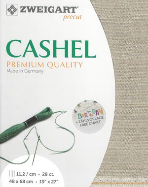 Zweigart Cashel 28 Count Linen Natural