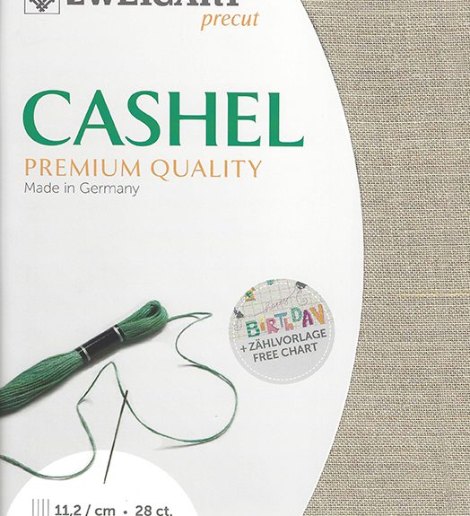 Zweigart Cashel 28 Count Linen Natural