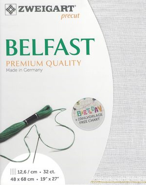 Zweigart 32 Count Belfast Linen Silk