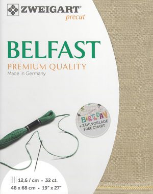 Zweigart 32 Count Belfast Mid Beige