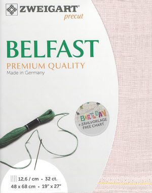 Zweigart 32 Count Belfast Blush