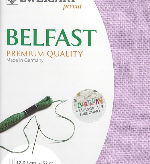 Zweigart 32 Count Belfast Orchid