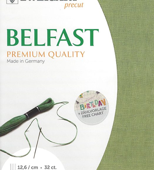 Zweigart 32 Count Belfast Olive