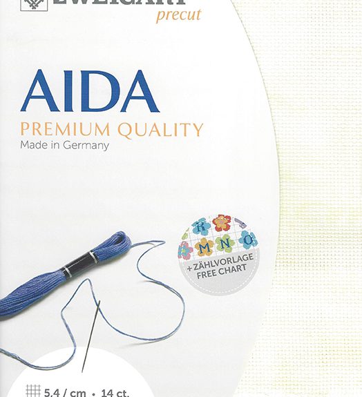 Zweigart 14 Count Aida Vintage Cream