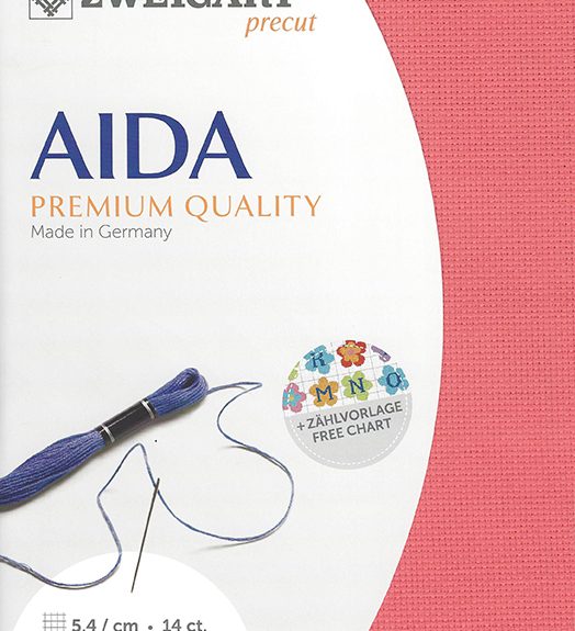 Zweigart 14 Count Coral