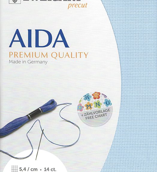 Zweigart 14 Count Sky Blue