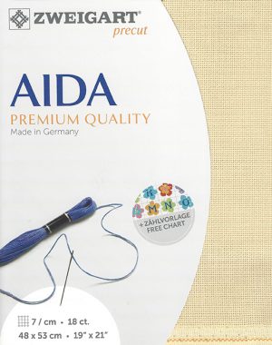 Zweigart 18 Count Aida Beige