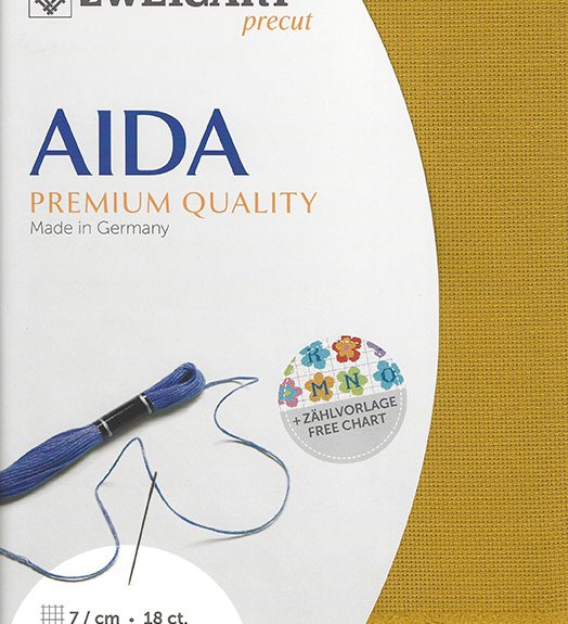 Zweigart 18 Count Aida Ochre