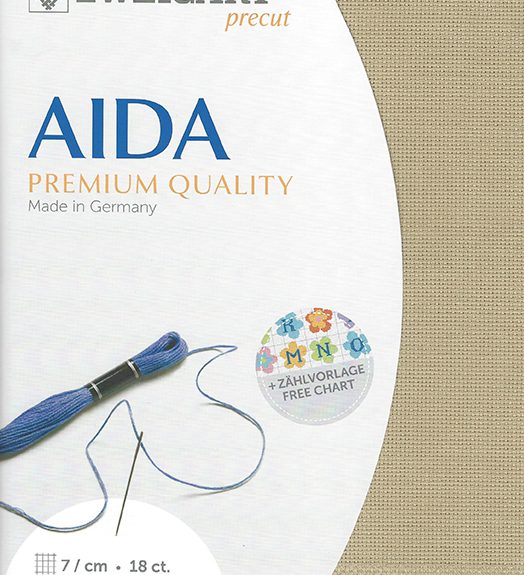 Zweigart 18 Count Aida Mid Beige