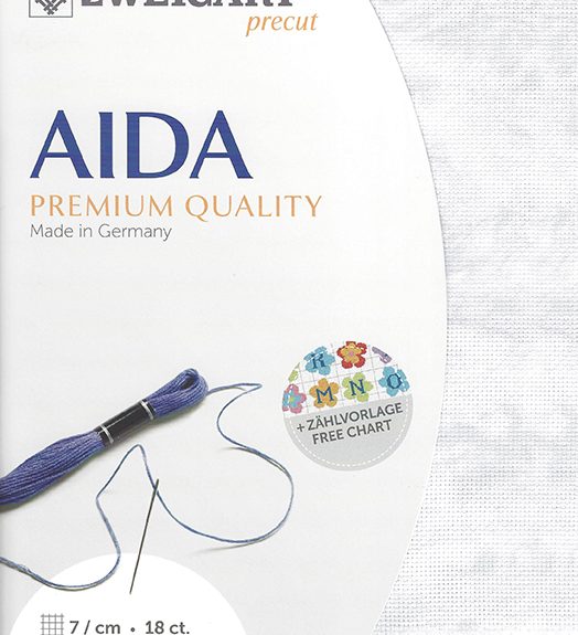 Zweigart 18 Count Aida Vintage Marble
