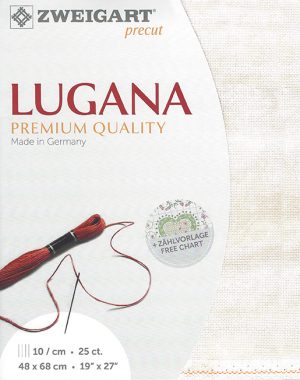 Zweigart 25 Count Lugana Evenweave Light Beige